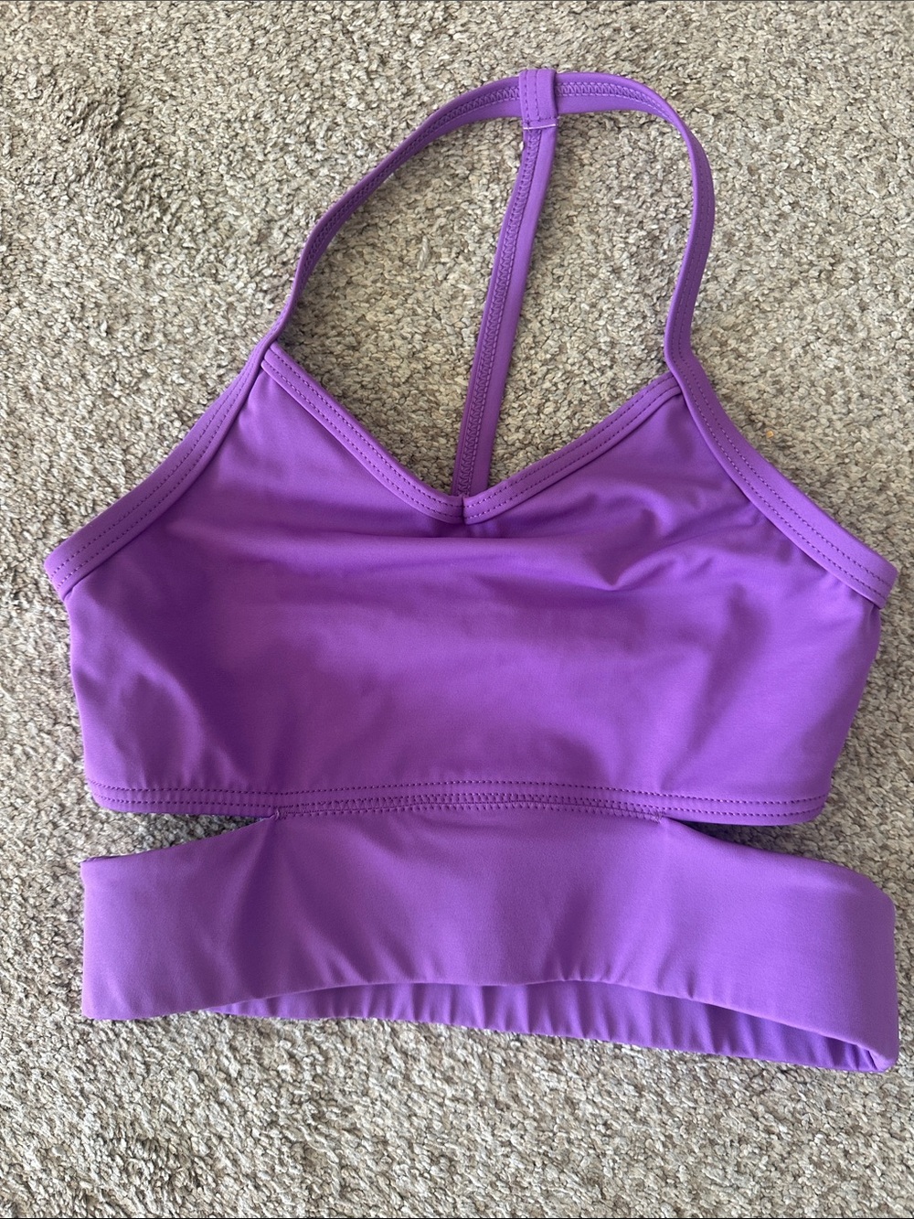 Balera Purple dance/gym Top